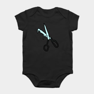 scissors Baby Bodysuit